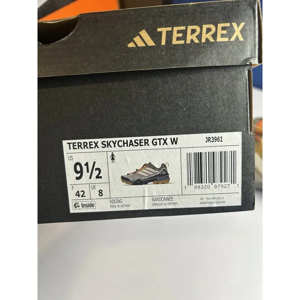 adidas Terrex Skychaser GTX Gore-Tex Women’s 9.5 Hiking Shoes NIB ( No Box Top)